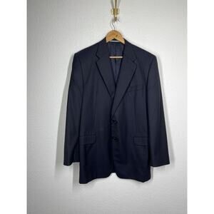 Hickey Freeman Loro Piana Tasmanian Super 130s Blazer Suit Jacket Mens 48 Long
